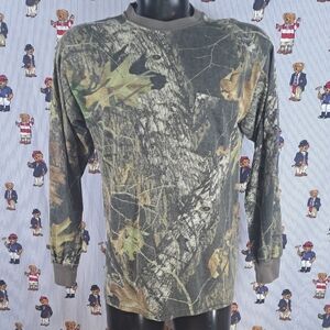 Redhead Outdoor Wear camouflage casual long-sleeved LG casual pocket t-shirt